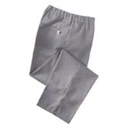 Picture of CHEF TROUSER BLACK GINGHAM LARGE