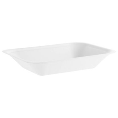 Picture of PACK OF 125 BAGASSE CHIP TRAY MEDIUM 178 X 127MM