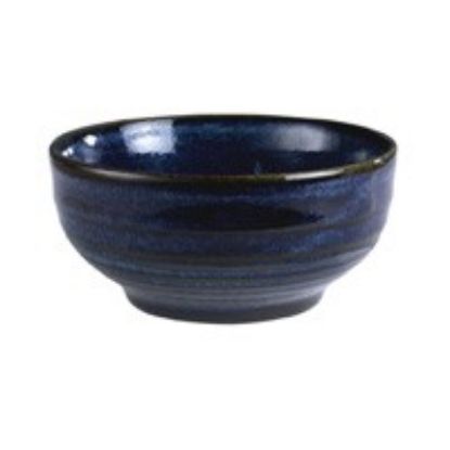 Picture of CHURCHILL BIT ON THE SIDE RIPPLE SNACK BOWL 10oz SAPPHIRE (CASE OF 12)