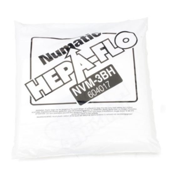 Picture of NUMATIC HEPAFLO VACCUUM BAGS 23LTR (10)