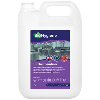 Picture of BIO HYGIENE KITCHEN SANITISER CONCENTRATED 5L (SINGLE)