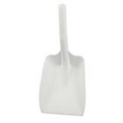 Picture of JANGRO HYGIENE HAND SHOVEL WITH SOFT GRIP WHITE