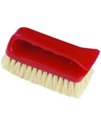 Picture of UPHOLSTERY / CARPET PLASTIC BRUSH 6" RED