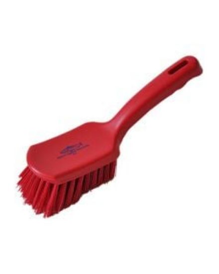 Picture of SHORT HANDLED CHURN BRUSH MEDIUM RED