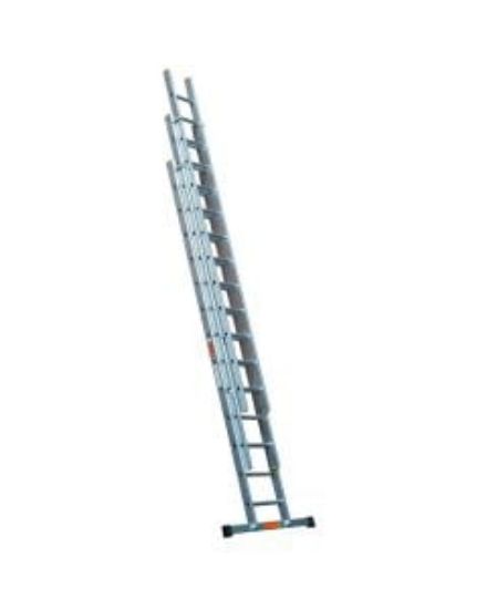 Picture of PRO EXTENSION ALUMINIUM TRIPLE LADDER INC. STABILISER EN1313.5M