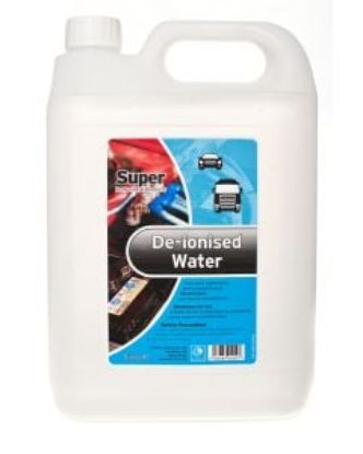 Picture of CAR CARE DE-IONISED WATER 5LTR