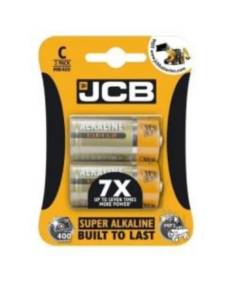 Picture of JCB SUPER ALKALINE BATTERIES C (2)