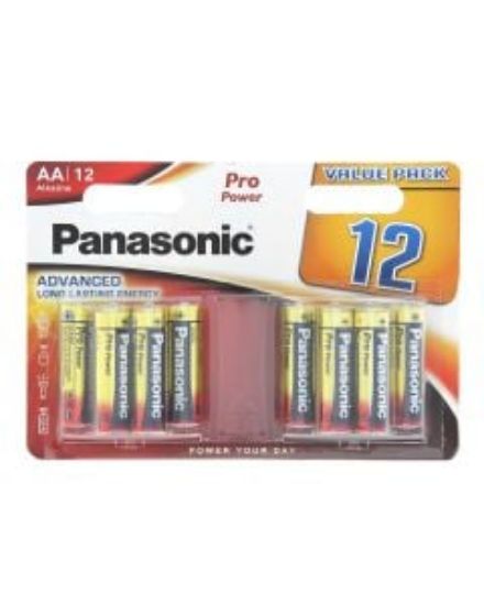 Picture of PANASONIC PRO POWER ALKALINE BATTERIES AA (12)