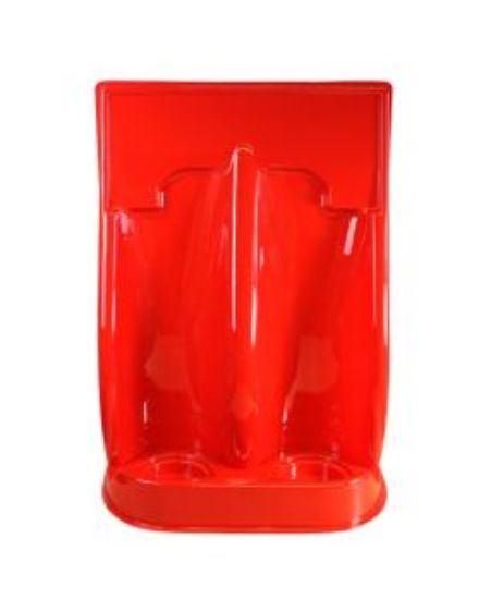 Picture of FIRE EXTINGUISHER STAND DOUBLE RED