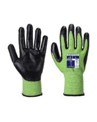 Picture of NITRILE FOAM GLOVE CUT 5 GREEN SIZE 10/XL