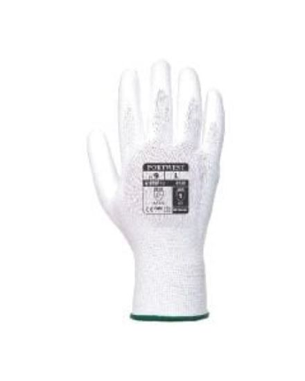 Picture of PU PALM GLOVE WHITE SIZE 10/XL