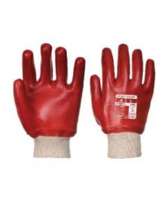 Picture of PVC KNITWRIST GLOVE RED SIZE 11/XXL