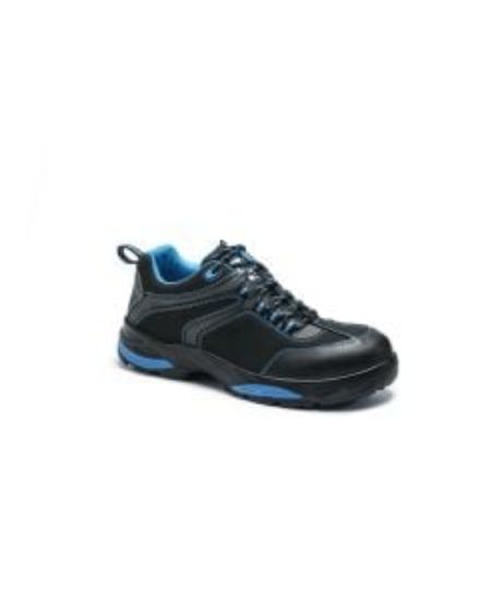 Picture of COMPOSITELITE OPERIS SHOE S3 BLACK/BLUE SIZE 10