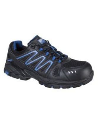 Picture of COMPOSITELITE VISTULA TRAINER S1P BLACK/BLUE SIZE 12