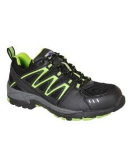 Picture of COMPOSITELITE VISTULA TRAINER S1P BLACK/GREEN SIZE 11