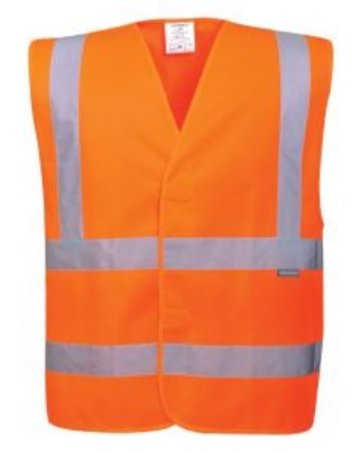 Picture of HI-VIS WAISTCOAT ORANGE L-XL