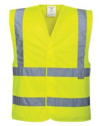 Picture of HI-VIS WAISTCOAT YELLOW S-M