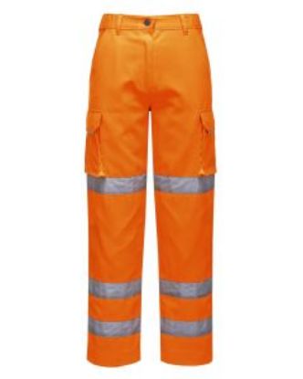 Picture of LADIES HI VIS TROUSER ORANGE SIZE XL