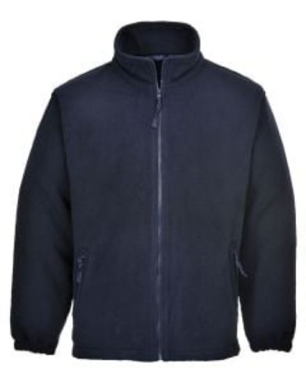 Picture of ARAN FLEECE JACKET DARK NAVY XL