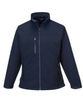 Picture of CHARLOTTE LADIES SOFT SHELL NAVY SIZE M