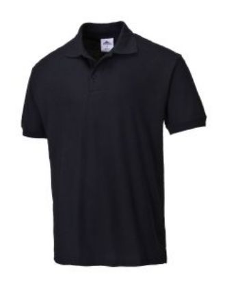 Picture of NAPLES POLO SHIRT BLACK MENS L