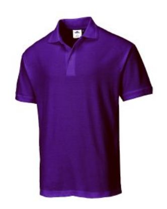 Picture of NAPLES POLO SHIRT PURPLE MENS XL