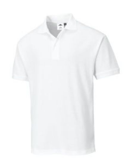 Picture of NAPLES POLO SHIRT WHITE MENS XL