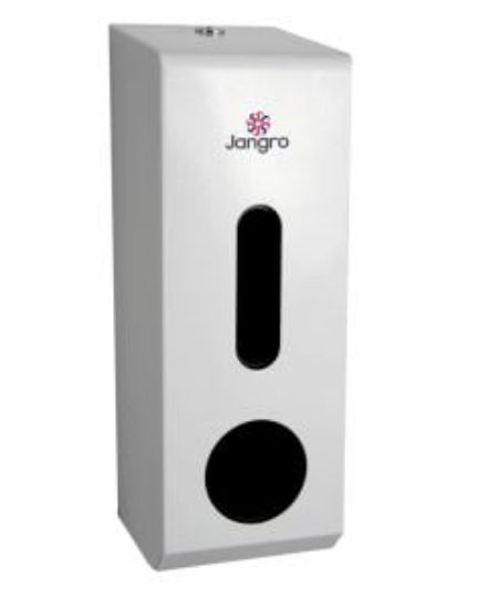 Picture of JANGRO 3-TOILET ROLL DISPENSER WHITE METAL