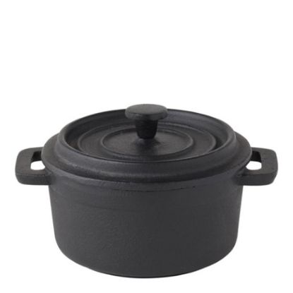 Picture of CAST IRON ROUND MINI CASSEROLE 4" 9oz