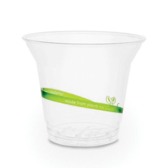 Picture of CASE OF (1000) VEGWARE STANDARD PLA COLD CUP 9OZ 96 SERIES