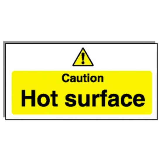 Picture of CAUTION HOT SURFACE 100X200MM 