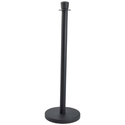 Picture of ROPE BARRIER POST BLACK 100 x 32cm  (2)