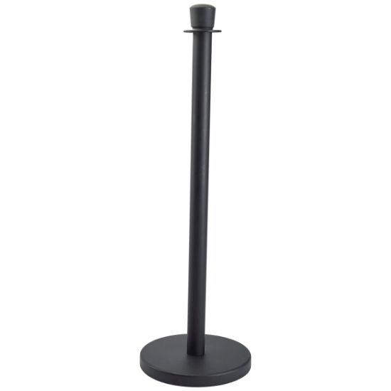 Picture of ROPE BARRIER POST BLACK 100 x 32cm  (2)