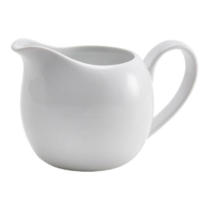 Picture of GENWARE PORCELAIN WHITE MILK JUG  14CL  5oz     (6)