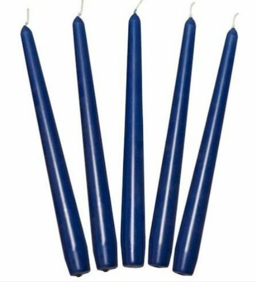 Picture of TAPER CANDLE 10" DARK BLUE 7.5HR (2 x 50)