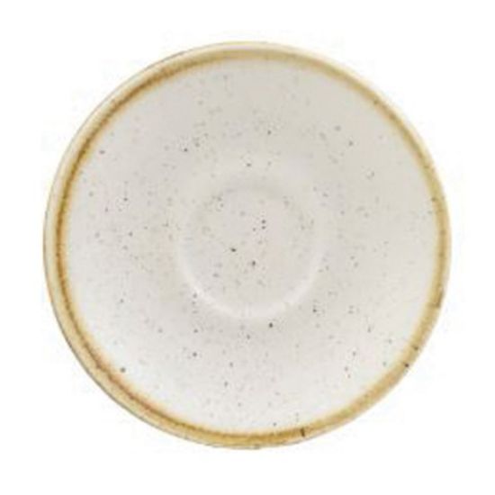 Picture of CASE OF 12 STONECAST ESPRESSO SAUCER 4.5" BARLEY