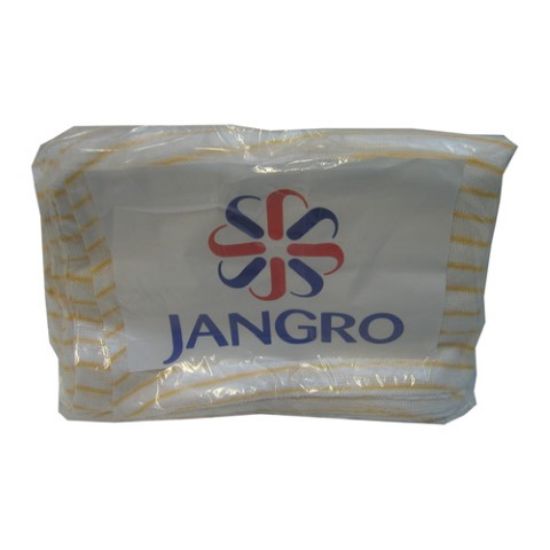 Picture of JANGRO YELLOW STRIPE DISHCLOTH 12X16" (10)