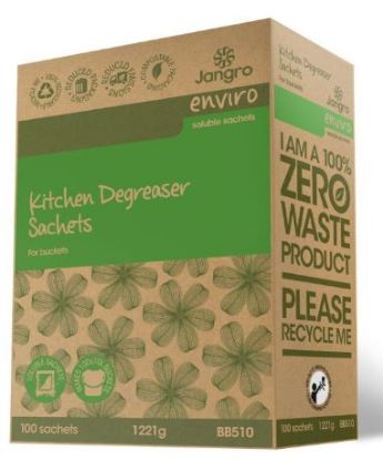 Picture of JANGRO ENVIRO KITCHEN DEGREASER SACHETS FOR BUCKETS  (100)