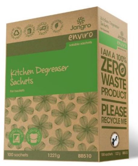 Picture of JANGRO ENVIRO KITCHEN DEGREASER SACHETS FOR BUCKETS  (100)