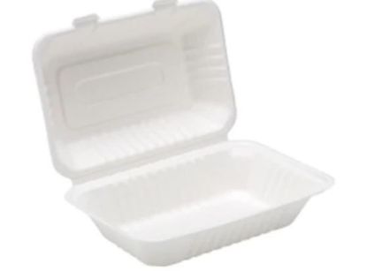 Picture of BAGASSE LUNCH BOX 160x230x75mm (PACK OF 125) 
