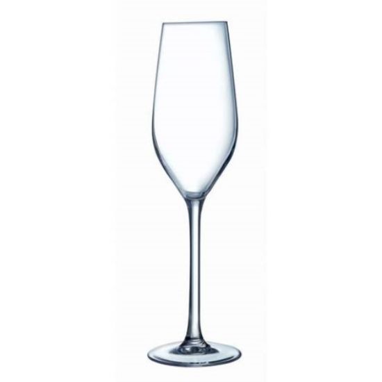 Picture of MINERAL FLUTE GLASS 5.25oz (24)  H2090