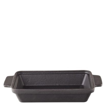 Picture of CAST IRON MINI RECTANGULAR EARED DISH 8" 15oz (SINGLE)