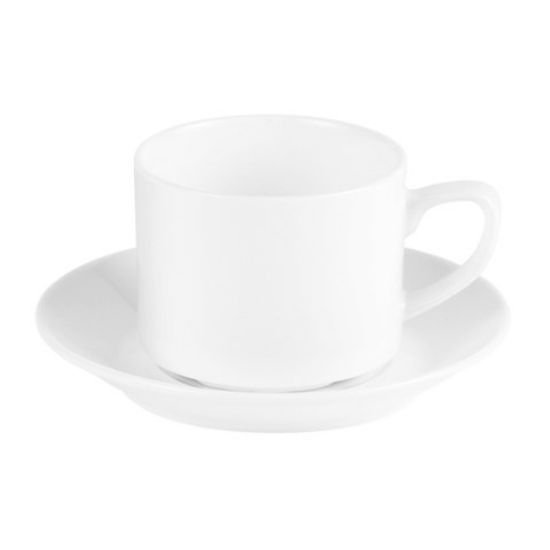 Picture of CASE OF CONNOISSEUR SAUCER BONE CHINA 5.9"/15CM (6)