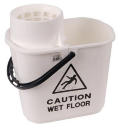 Picture of PROFESSIONAL BUCKET & WRINGER 15LTR WHITE