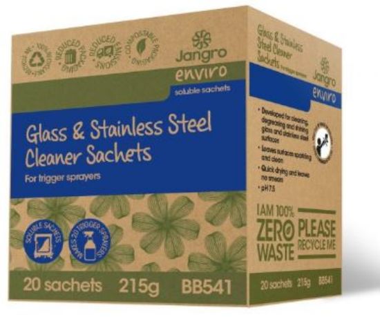 Picture of JANGRO ENVIRO GLASS AND ST/ST CLEANER SACHETS FOR TRIGGER SPRAYER (20)