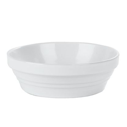 Picture of WHITE ROUND BAKING DISH 15cm (12)