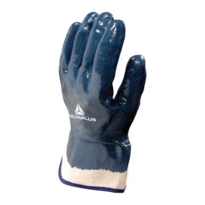 Picture of NITRILE GLOVE ON COTTON JERSEY LINING SIZE 9 BLU