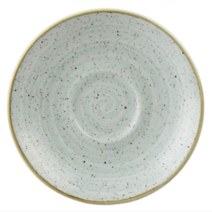 Picture of CASE OF 12 STONECAST SAUCER 6.25" 15.6cm DUCK EGG