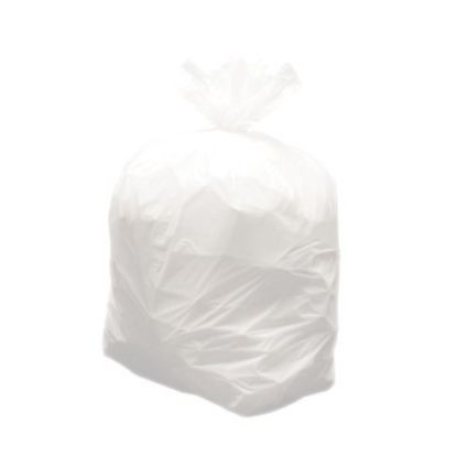 Picture of JANGRO HEAVY DUTY PEDAL BIN LINER WHITE 11" X 19" X 19"  (1000)  *P