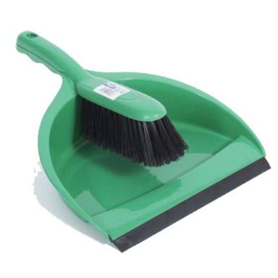 Picture of SOFT DUSTPAN SET GREEN